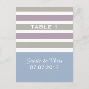 Stripes Pattern custom postcard