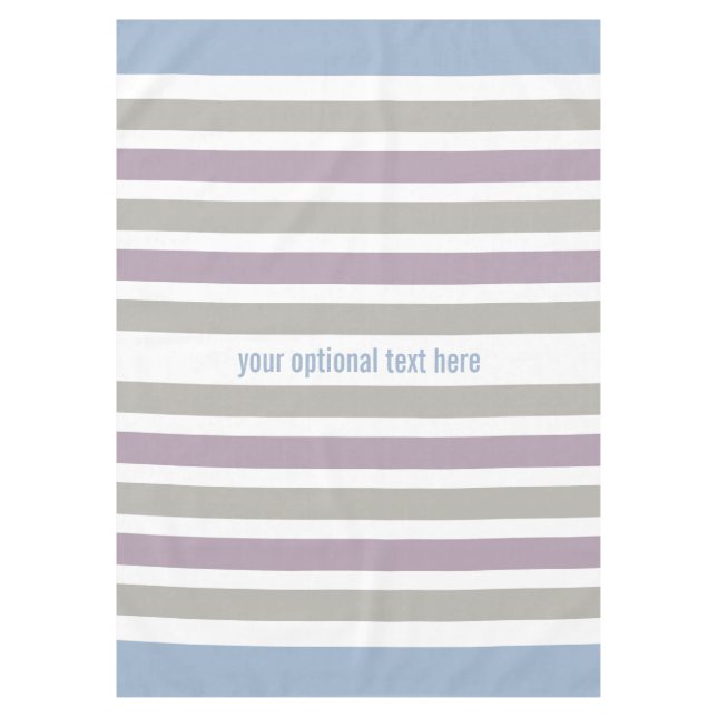Stripes Pattern custom table cloths (Front)