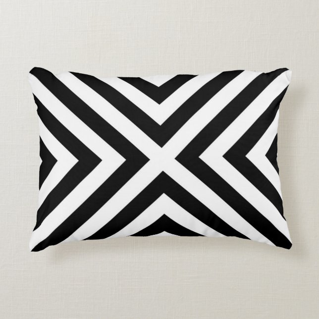 Stripes Pattern Decorative Cushion (Front)