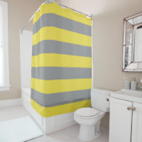 Stripes Pattern Grey and Yellow