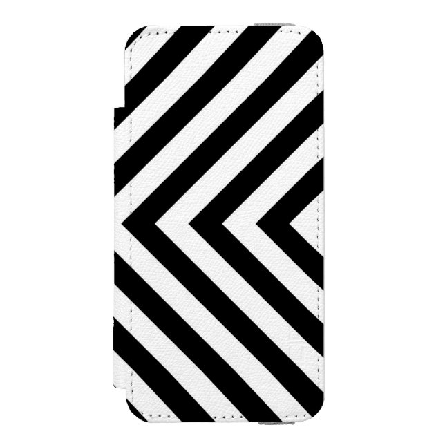 Stripes Pattern Incipio iPhone Wallet Case (Folio Front)