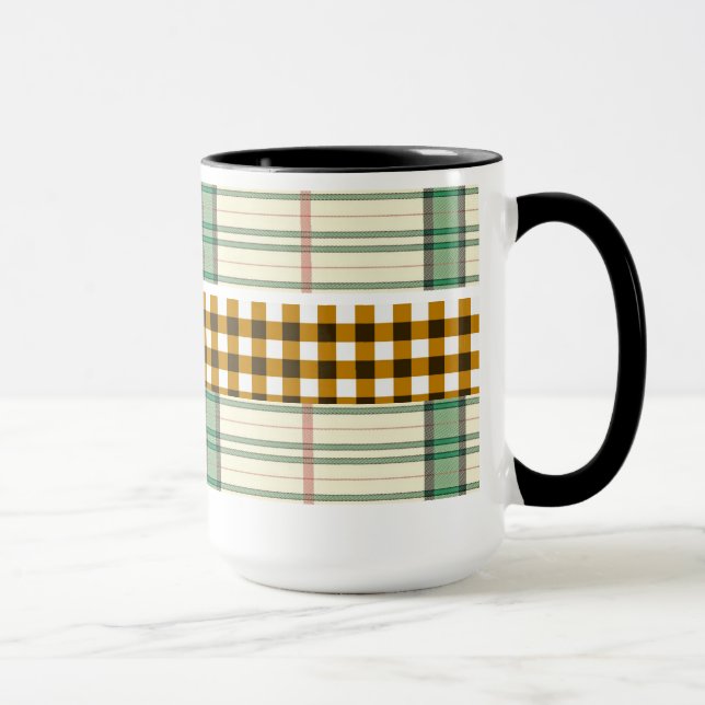Stripes  pattern mug (Right)