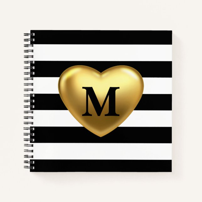 Stripes Pattern Notebook (Front)