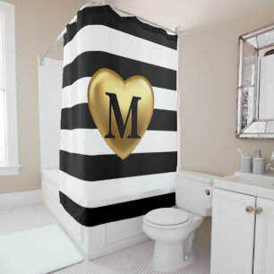 Stripes Pattern Shower Curtain