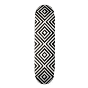 Stripes Pattern Skateboard