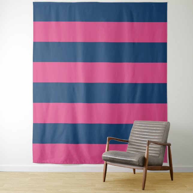 Stripes pattern tapestries (In Situ)