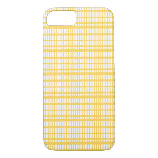 Stripes Pattern Yellow iPhone 8/7 Case