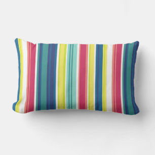 Stripes Pool Party Lumbar Cushion