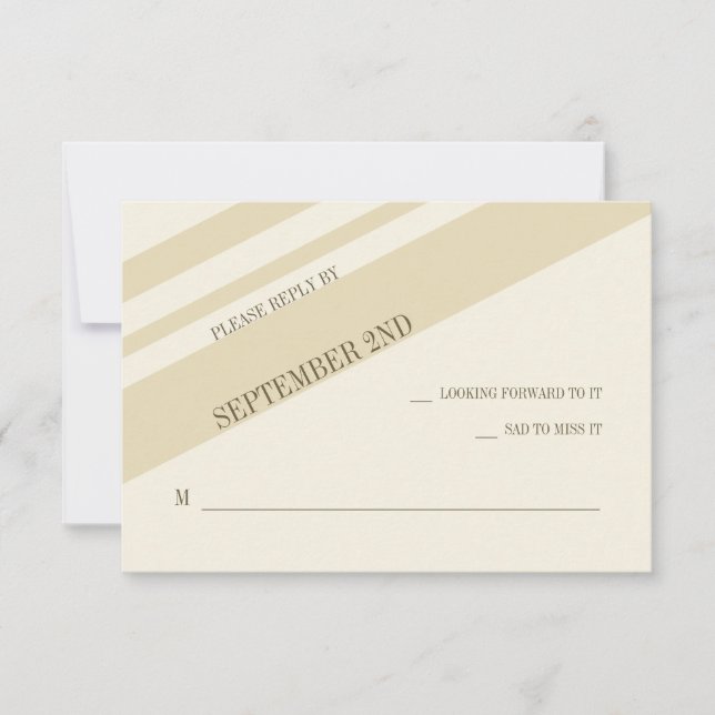 Stripes Response Card (Front)