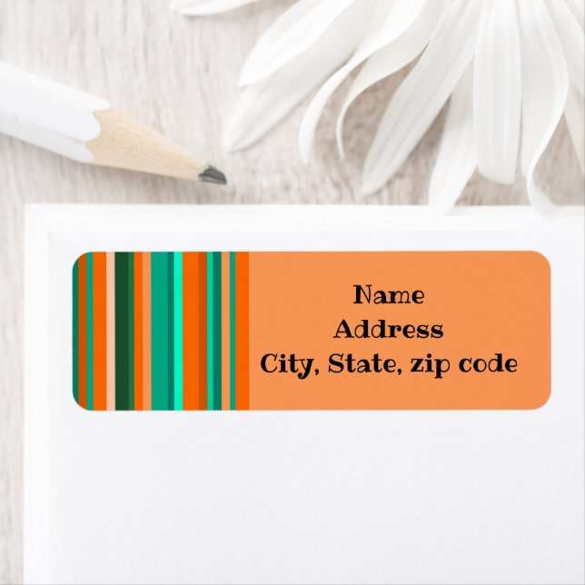Stripes  return address label (Insitu)