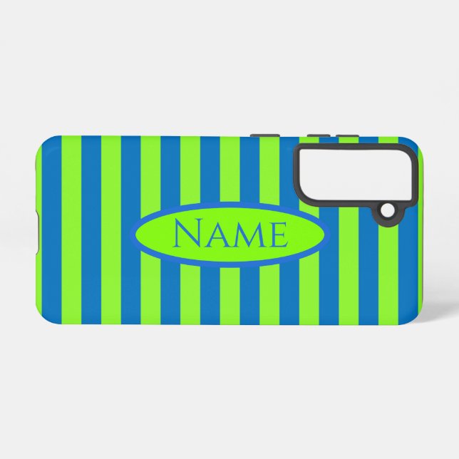 Stripes Samsung Galaxy S21 Case (Back Horizontal)