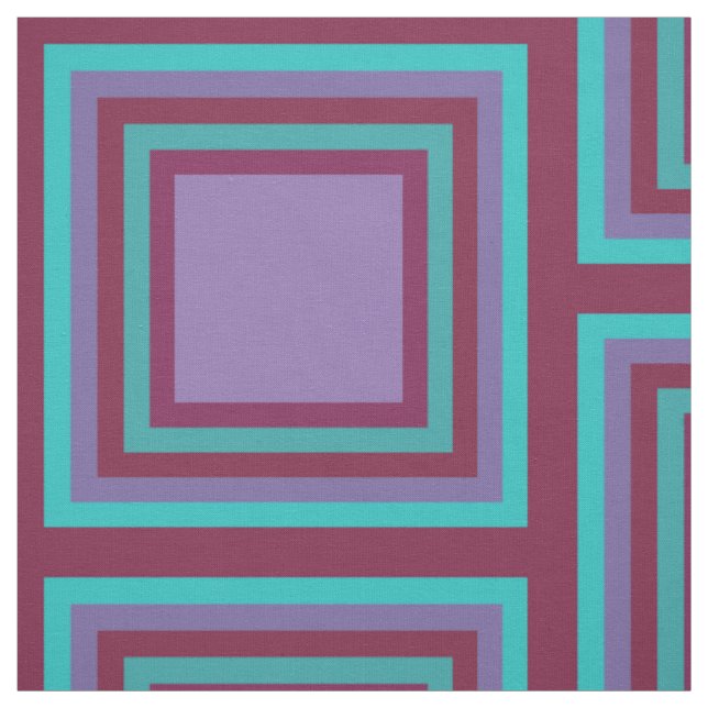 Stripes Square Frame coloured 04 + your idea Fabric (Swatch)
