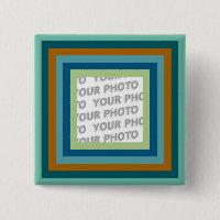 Stripes Square Frame coloured 09 + your photo