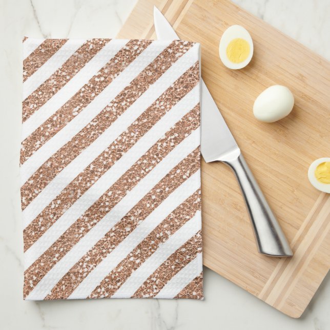Stripes Tea Towel (Quarter Fold)