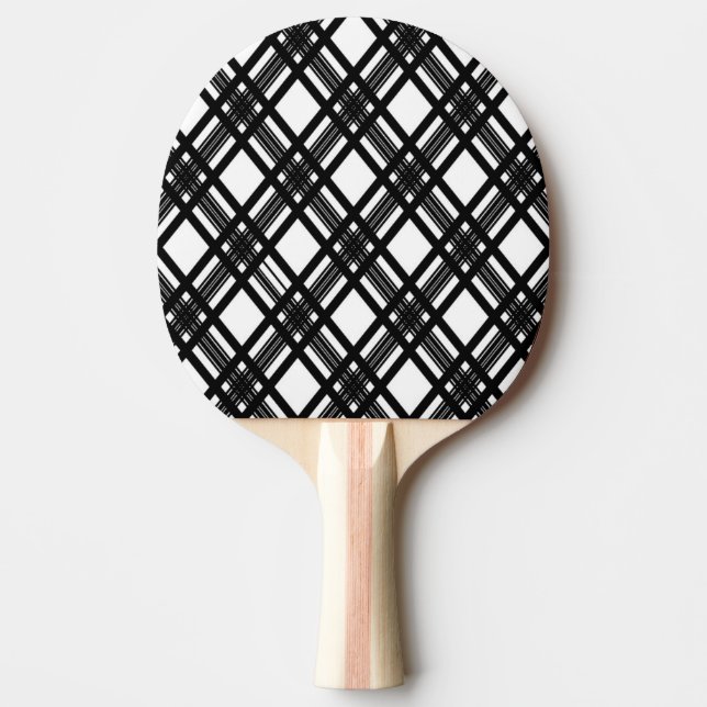 Stripes Texture Ping Pong Paddle (Front)