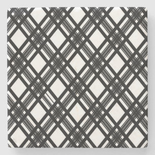 Stripes Texture Stone Coaster