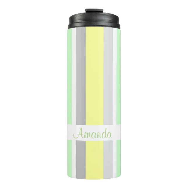 Stripes Thermal Tumbler (Front)