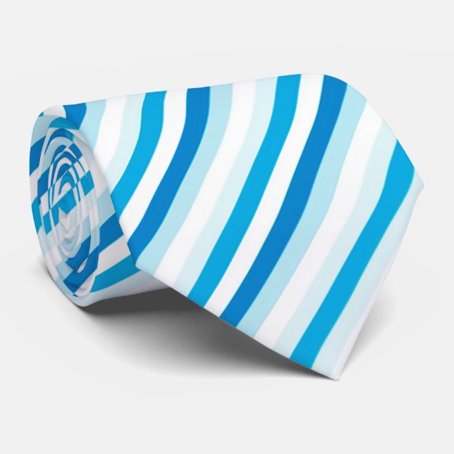 Stripes Tie (Rolled)