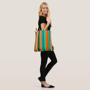 Stripes tote bag