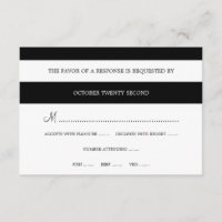 Stripes & Watercolor Leopard Print | Modern RSVP