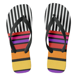Stripes white & coloured + your backgr. & ideas thongs