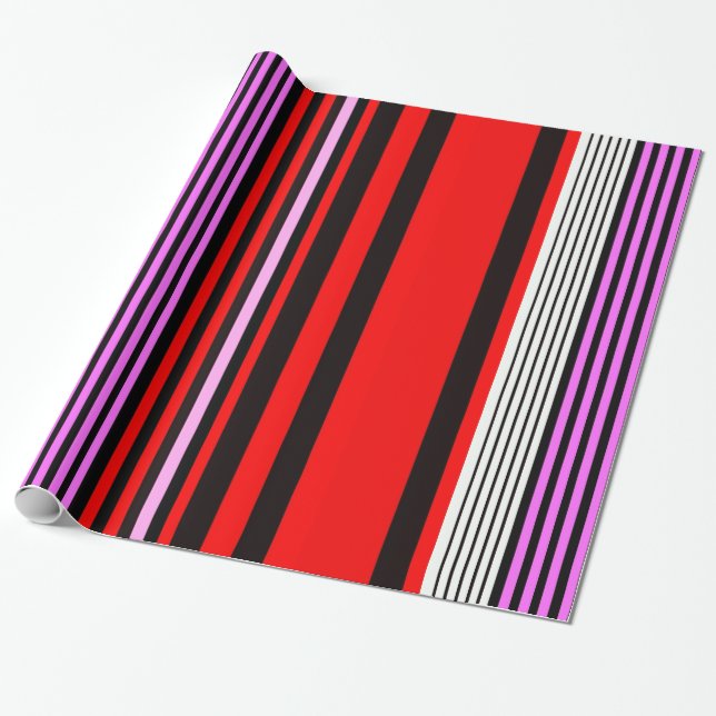 stripes wrapping paper (Unrolled)