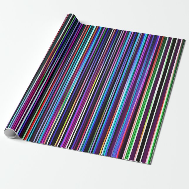 stripes wrapping paper (Unrolled)