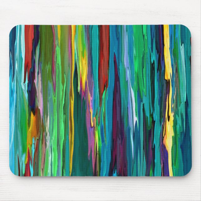 Stripesa ~ Mousepad Abstract Modern Retro Stripes (Front)