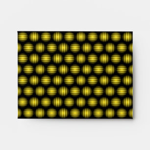 Stripey Ball Pattern Envelope