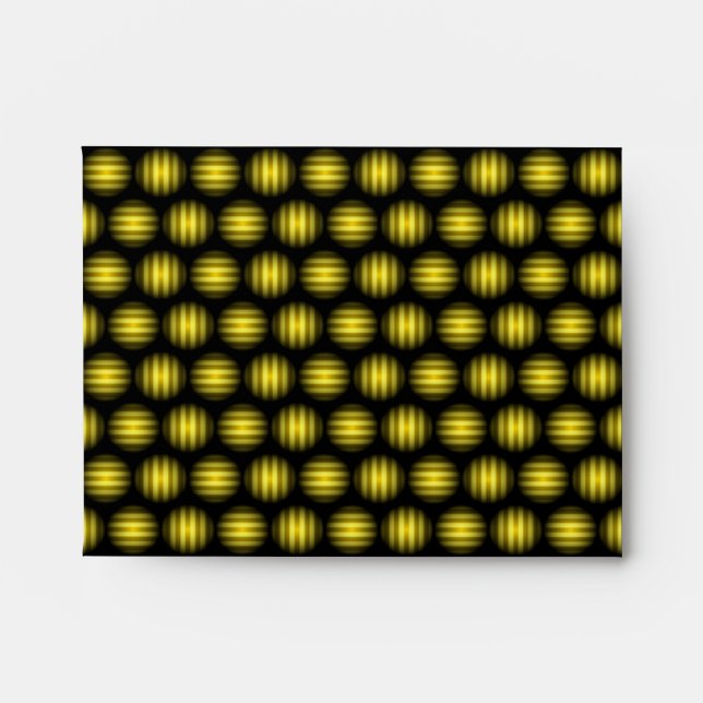 Stripey Ball Pattern Envelope (Front)