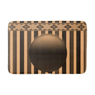 stripped bathroom bathmat