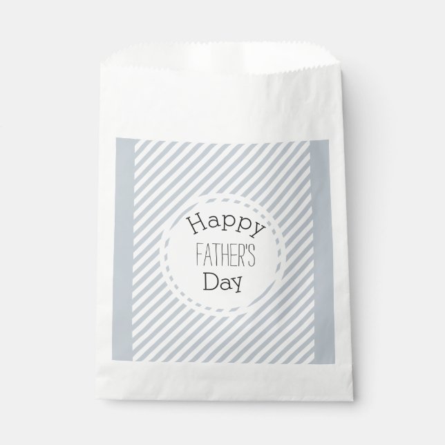 Stripped Father's Day Favour Bags (Front)