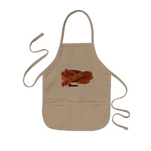 Strips of Bacon Kids Apron
