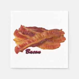 Strips of Bacon Napkin