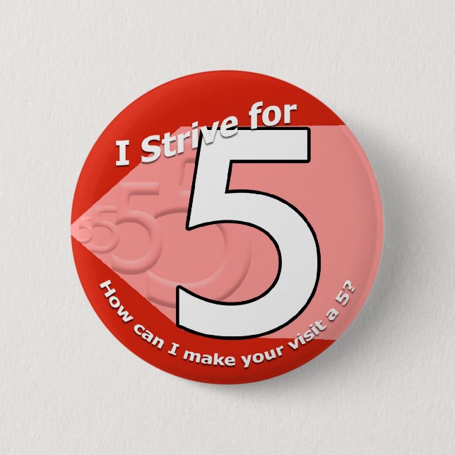 Strive for 5 Buttons (Front)