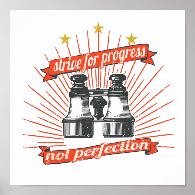 Strive for Progress Poster (Front)