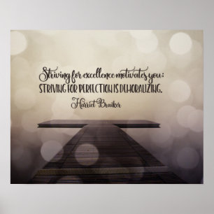 Striving For Excellence Poster
