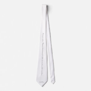 Striving to awaken. tie
