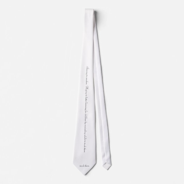Striving to awaken. tie (Front)