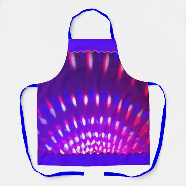 Strobe Light Design Apron (Front)