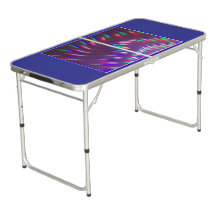 Strobe Lights Pong Table