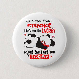 Stroke Awareness Month Ribbon Gifts 6 Cm Round Badge
