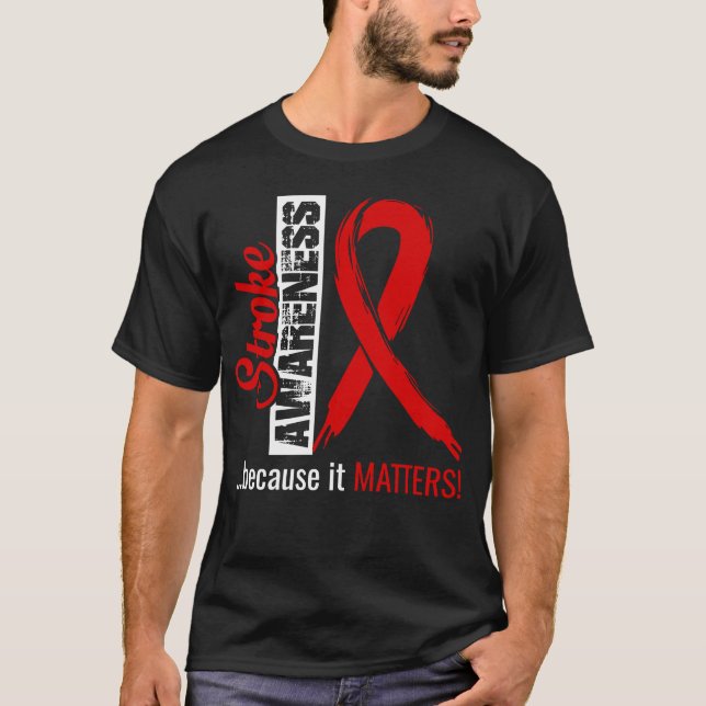 Stroke Awareness T-Shirt Gift Idea (Front)