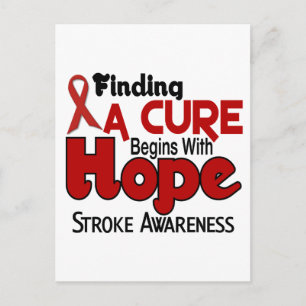 Stroke HOPE 5 Postcard