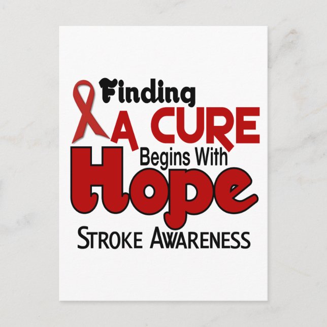 Stroke HOPE 5 Postcard (Front)