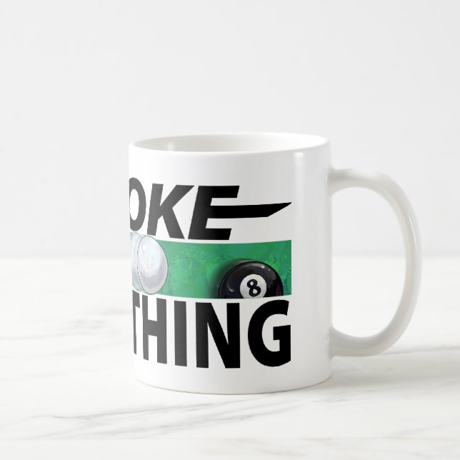 Stroke is Everything 8 Ball Coffee Mug (Right)