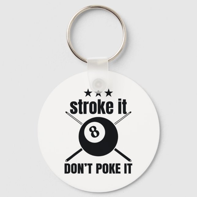 Stroke It1  Key Ring (Front)