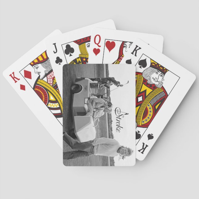 STROKE JFK Playing Cards (Back)