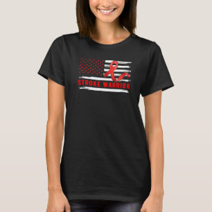 Stroke Survivor For Women Men Stroke Awareness T-Shirt
