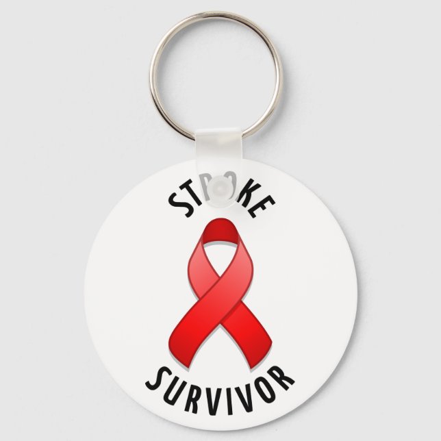 Stroke Survivor Keychain (Front)